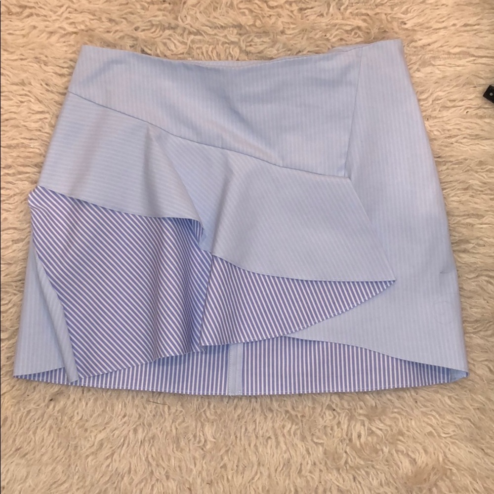 Zara blue skirt